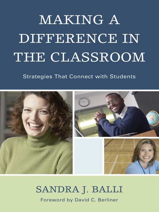 Title details for Making a Difference in the Classroom by Sandra J. Balli - Available